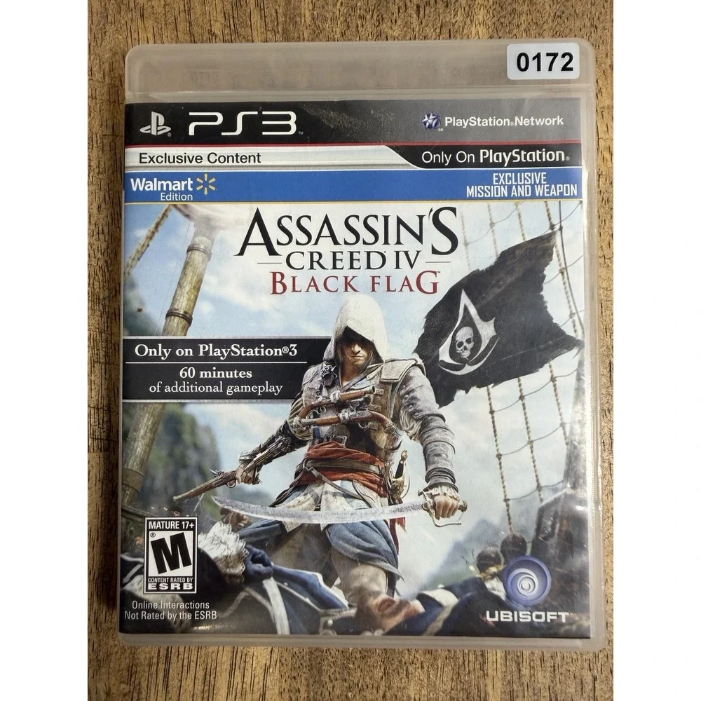 Assassin's Creed IV:‎ Black Flag Sony PlayStation 3 PS3